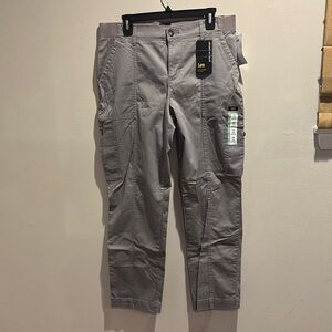 Lee Gray Cargo Pants with Durable Fabric